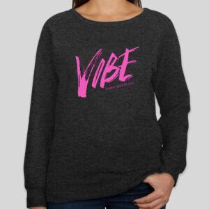 VIBE Logo Charcoal Fleece