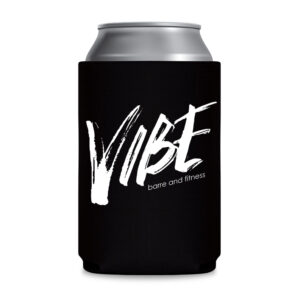 VIBE Logo Drink Koozie- White